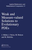 Weak and Measure-Valued Solutions to Evolutionary PDEs (eBook, ePUB)