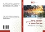 Age et croissance, paramètres d¿exploitation et régime alimentaire