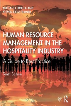 Human Resource Management in the Hospitality Industry - Goss-Turner, Steven;Boella, Michael J.