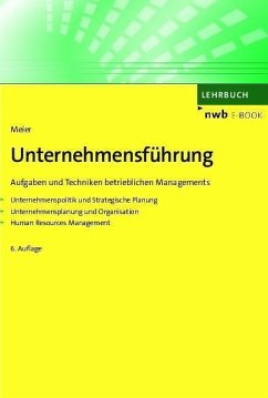 Unternehmensführung (eBook, PDF) - Meier, Harald