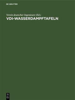 Cover VDI-Wasserdampftafeln (eBook, PDF)