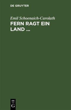Cover Fern ragt ein Land ... (eBook, PDF)