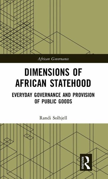 Dimensions of African Statehood Dimensions of African Statehood