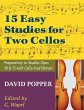 Popper, David - 15 Easy Studies for Two... - Bild 1
