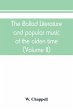 The ballad literature and popular music... - Bild 1