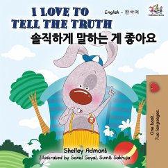 Cover I Love to Tell the Truth (English Korean Bilingual Book)