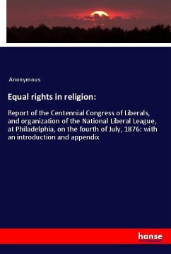 Equal rights in religion: