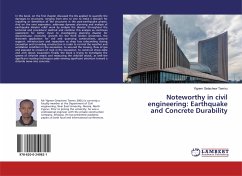 Noteworthy in civil engineering: Earthquake and Concrete Durability