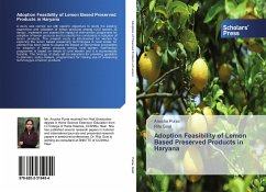 Adoption Feasibility of Lemon Based Preserved Products in Haryana - Punia, Anusha;Goel, Rita