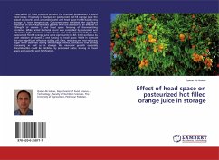 Effect of head space on pasteurized hot filled orange juice in storage