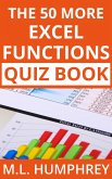 The 50 More Excel Functions Quiz Book (Excel Essentials Quiz Books, #4) (eBook, ePUB)