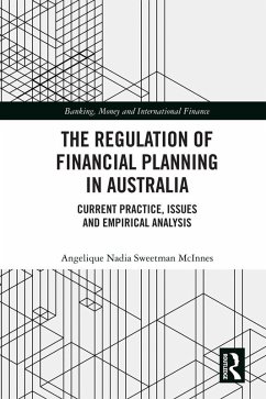 Cover The Regulation of Financial Planning in Australia (eBook, ePUB)