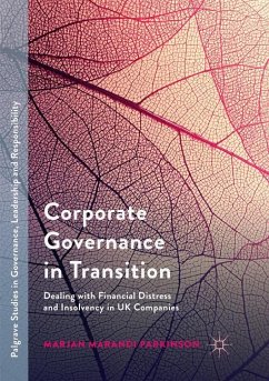 Corporate Governance in Transition - Parkinson, Marjan Marandi