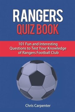Rangers Quiz Book - Carpenter, Chris