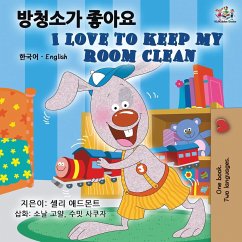 Cover I Love to Keep My Room Clean (Korean English Bilingual Book)
