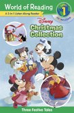 World of Reading: Disney Christmas Collection 3-In-1 Listen-Along Reader-Level 1: 3 Festive Tales with CD! [With Audio CD]
