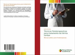Técnicas fisioterapeuticas para tratamento de hérnia lombar - Almeida, Jucélia
