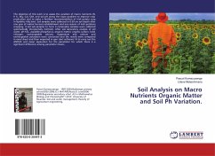 Soil Analysis on Macro Nutrients Organic Matter and Soil Ph Variation.