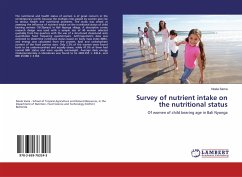 Survey of nutrient intake on the nutritional status