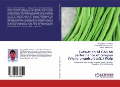 Evaluation of GA3 on performance of cowpea (Vigna unguiculata(L.) Walp - Golakiya, Prayagbhai D.