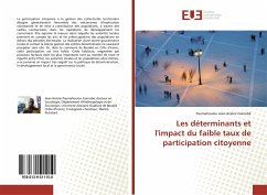 Les déterminants et l'impact du faible taux de participation citoyenne - Guiriobé, Paumahoulou Jean-Arsène