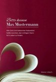 Bitte keinen Max Mustermann Bitte keinen Max Mustermann