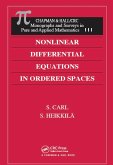 Nonlinear Differential Equations in Ordered Spaces (eBook, PDF)