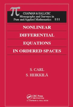 Nonlinear Differential Equations in Ordered Spaces (eBook, PDF) - Carl, S.; Heikkila, Seppo