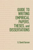 Guide to Writing Empirical Papers, Theses, and Dissertations (eBook, PDF)
