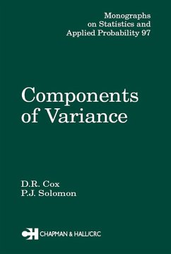 Components of Variance (eBook, PDF) - Cox, D. R.; Solomon, P. J.