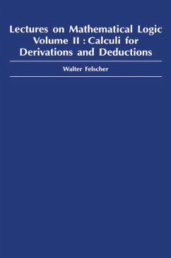 Lectures on Mathematical Logic, Volume II (eBook, PDF) - Felscher, Walter