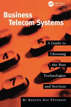 Business Telecom Systems (eBook, PDF) - Peterson, Kerstin
