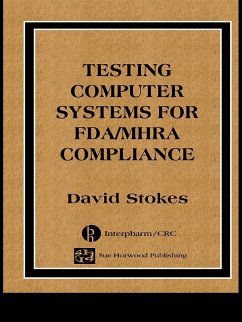 Cover Testing Computers Systems for FDA/MHRA Compliance (eBook, ePUB)