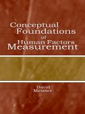 Conceptual Foundations of Human Factors Measurement (eBook, ePUB)