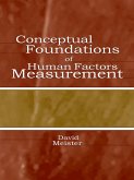 Conceptual Foundations of Human Factors Measurement (eBook, ePUB) Conceptual Foundations of Human Factors Measurement (eBook, ePUB)