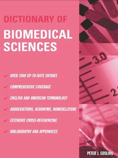 Cover Dictionary of Biomedical Science (eBook, ePUB)