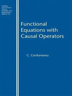 Functional Equations with Causal Operators (eBook, PDF) - Corduneanu, C.