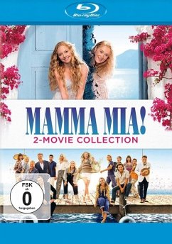 Mamma Mia! + Mamma Mia: Here We Go Again! BLU-RAY Box - Meryl Streep,Lily James,Amanda Seyfried