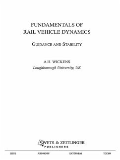 Fundamentals of Rail Vehicle Dynamics (eBook, ePUB) - Wickens, Alan