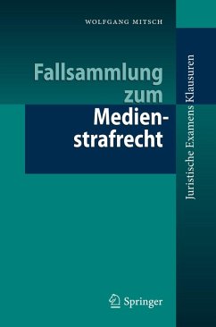 Fallsammlung zum Medienstrafrecht (eBook, PDF) - Mitsch, Wolfgang