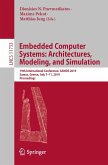 Embedded Computer Systems: Architectures, Modeling, and Simulation (eBook, PDF)
