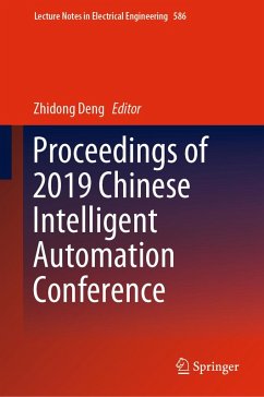 Cover Proceedings of 2019 Chinese Intelligent Automation Conference (eBook, PDF)