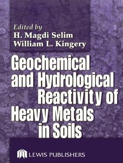 Cover Geochemical and Hydrological Reactivity of Heavy Metals in Soils (eBook, ePUB)