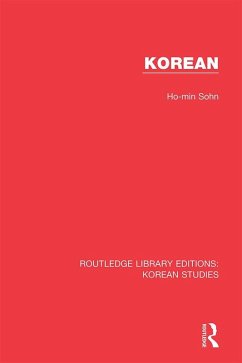 Korean (eBook, ePUB) - Sohn, Ho-Min