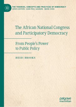 The African National Congress and Participatory Democracy (eBook, PDF) - Brooks, Heidi