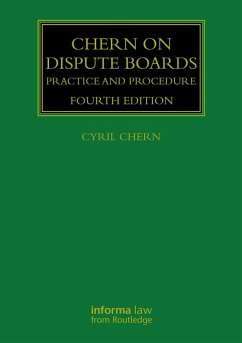 Cover Chern on Dispute Boards (eBook, PDF)