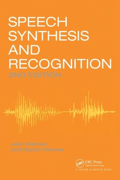 Speech Synthesis and Recognition (eBook, ePUB) - Holmes, Wendy