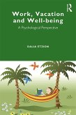 Work, Vacation and Well-being (eBook, PDF)