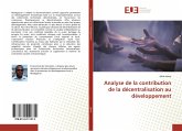 Analyse de la contribution de la décentralisation au développement