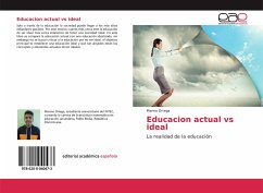 Educacion actual vs ideal